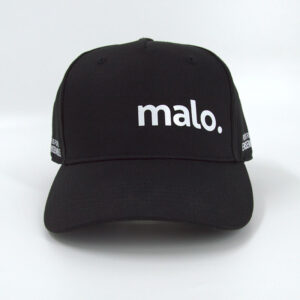 Casquette Noir Malo Blanc